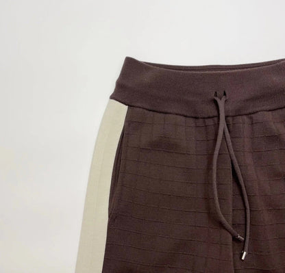 HERMES 25S STRAIGHT-LEG KNIT PANTS 194