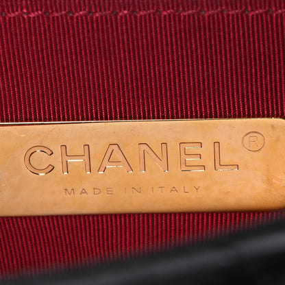 Lambskin Quilted Medium Chanel 19 Flap Black