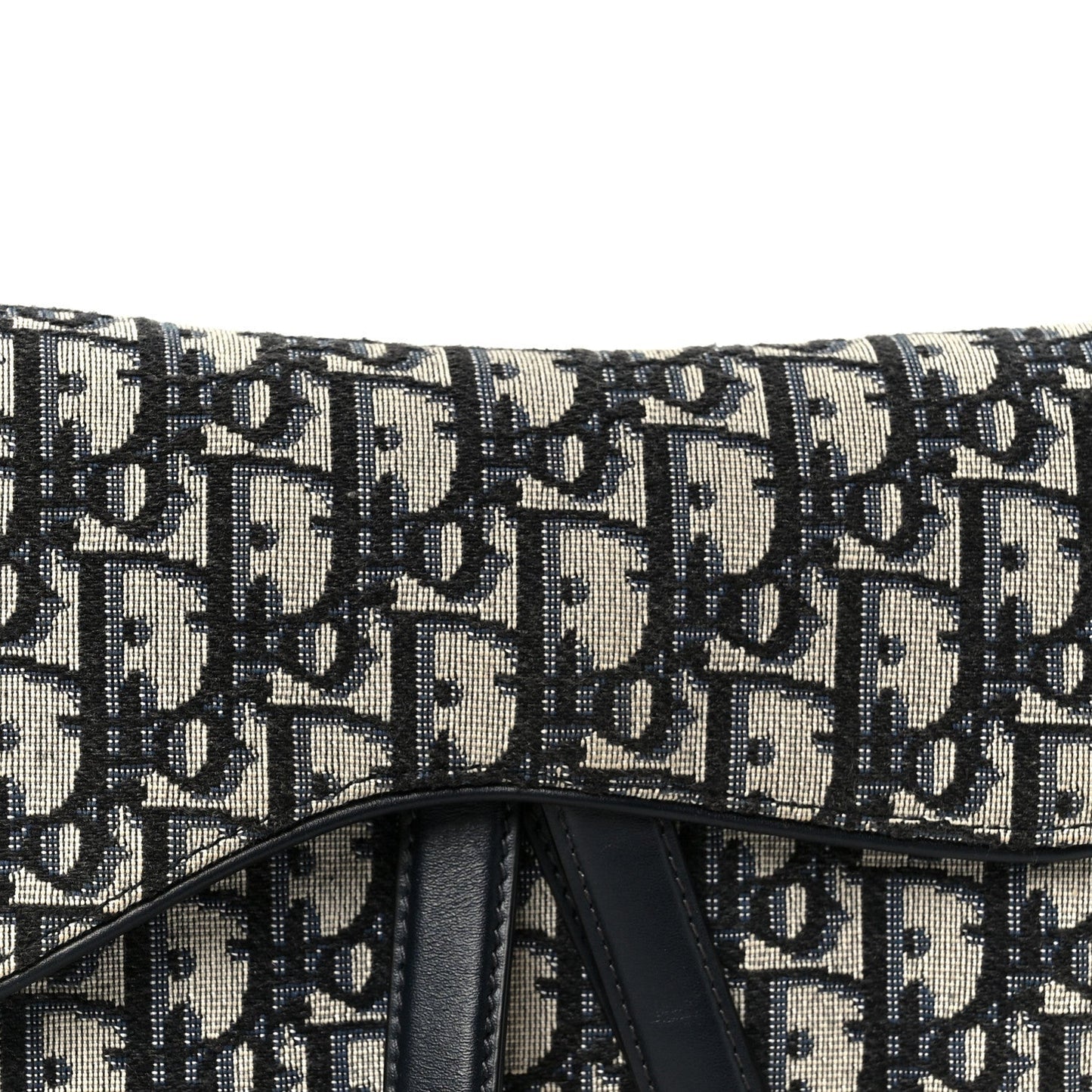 Oblique Saddle Bag Blue