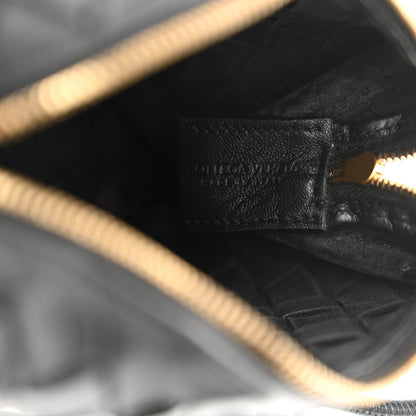 Nappa Intrecciato Mini Loop Camera Bag Black