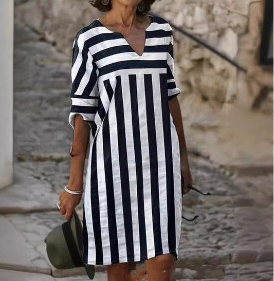 Chic Striped Dress | Great for Summer Days