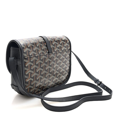 Goyardine Belvedere II PM Messenger Bag Black
