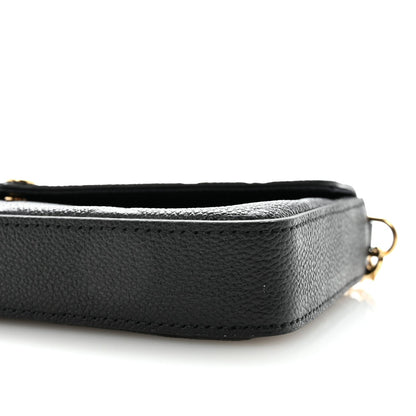 Empreinte Pochette Felicie Chain Wallet Black
