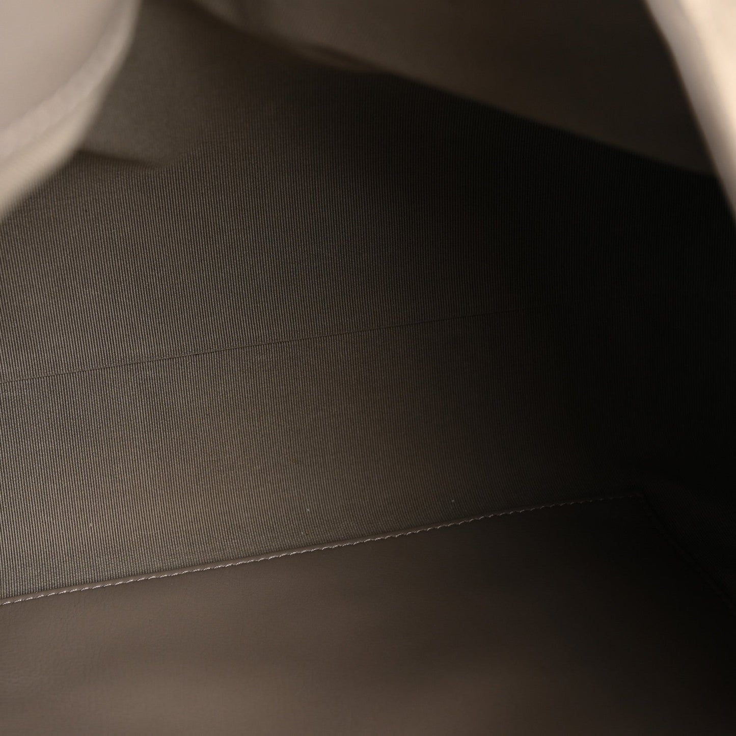 Suede Calfskin Lambskin Quilted Maxi Hobo Grey