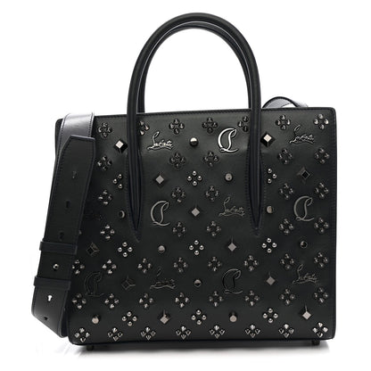 Nappa Irise Spikes Loubinthesky Medium Paloma Zaffiro