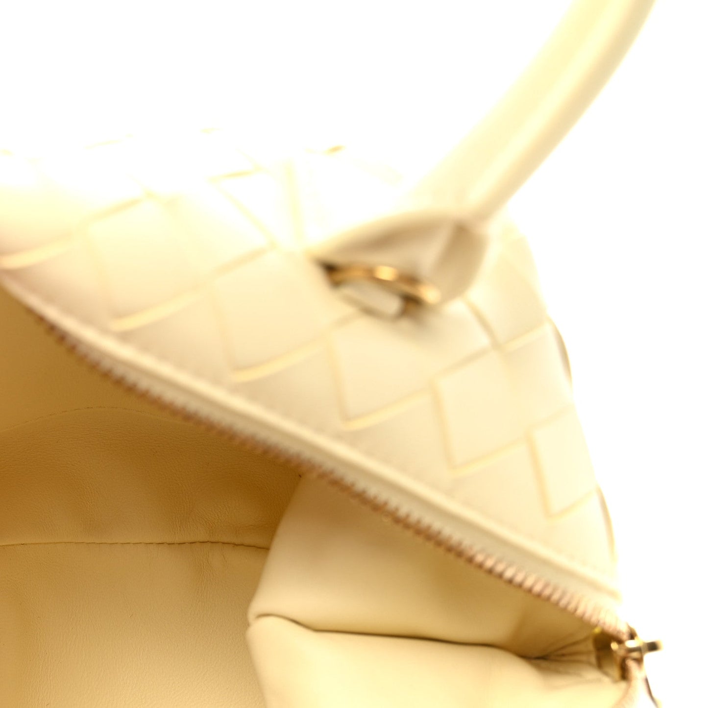Nappa Intrecciato Mini Bauletto Camomile