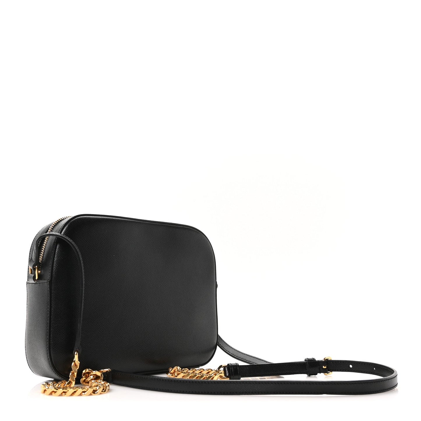 Grain De Poudre Medium Classic Monogram Camera Bag Black