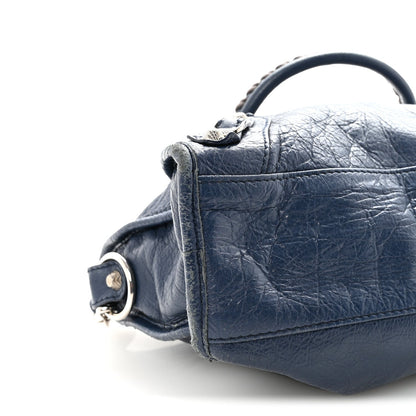 Agneau Giant 12 Silver Hardware S City Bleu Roi