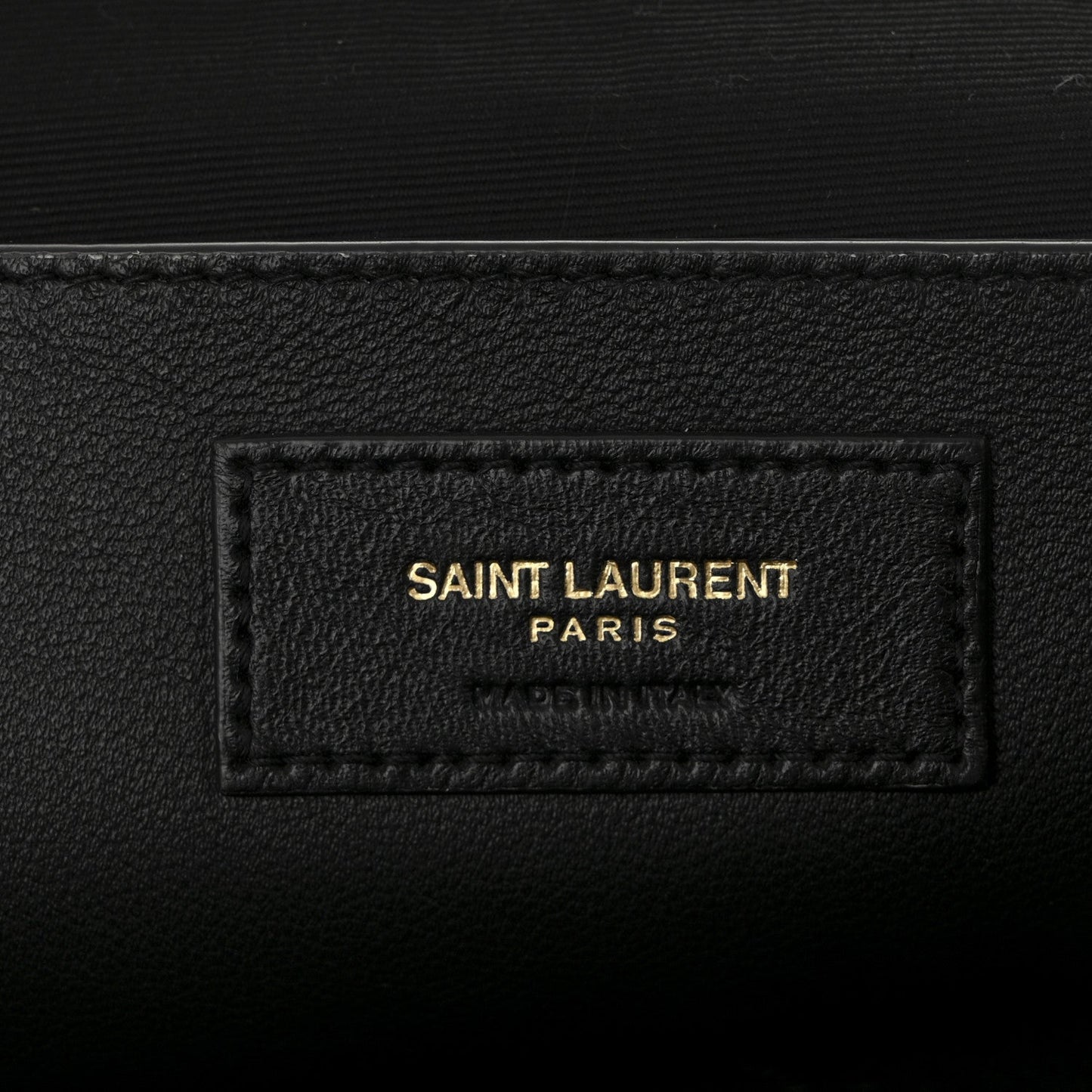 Lambskin Matelasse Monogram Large Jamie 4.3 Black