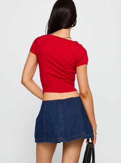 Lemoni Skort Denim Blue