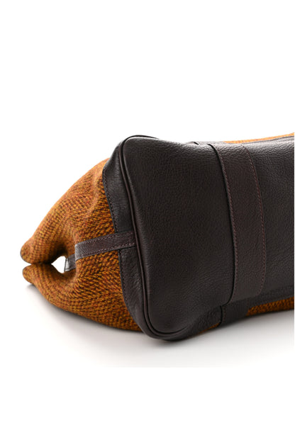 Bolso tote de piel sintética de lana sintética 