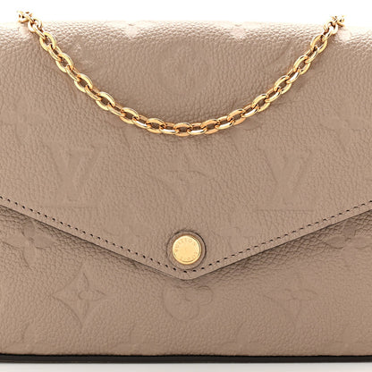 Empreinte Pochette Felicie Chain Wallet Tourterelle