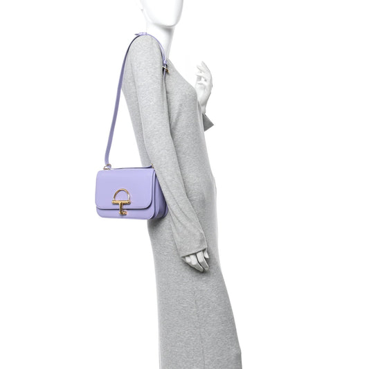 Spice Lux Nappa Siena Small Shoulder Bag Lapis