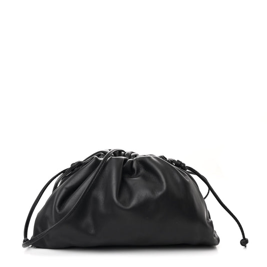 Butter Calfskin The Mini Pouch Black