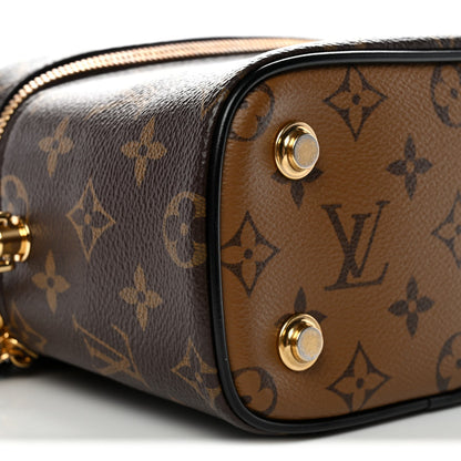 Reverse Monogram Vanity Chain Pouch