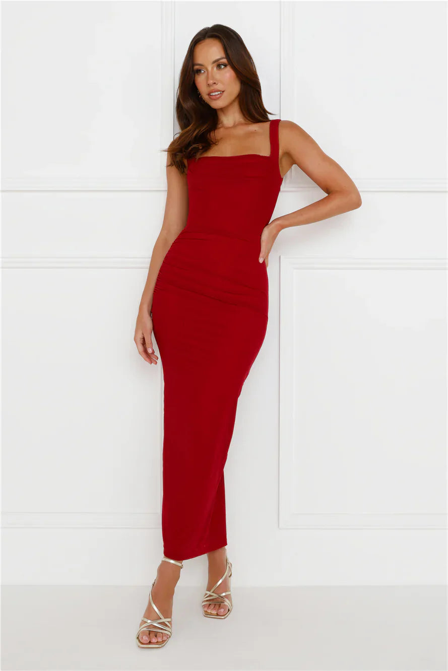 Simply Better Mesh Maxi Dress