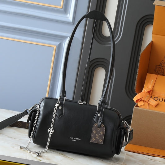 LOUIS VUITTON SPEEDY CARGO VIBE BLACK 28CM M12934