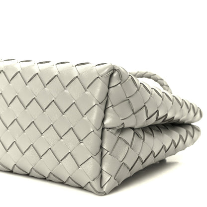 Nappa Intrecciato Small Andiamo Shoulder Bag Sterling