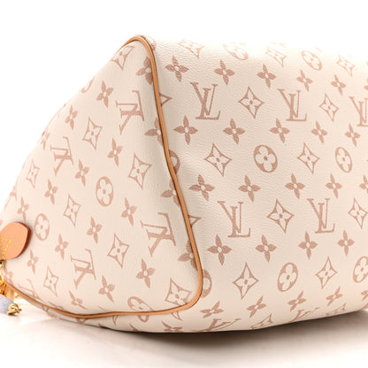 Monogram Dune Lucky Speedy Soft 30 Pink