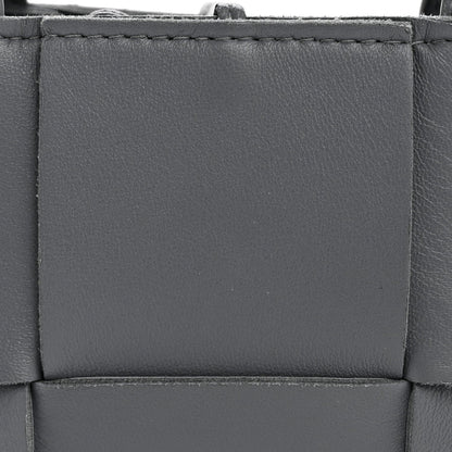 Nappa Maxi Intrecciato Arco Tote Thunder