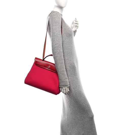 Toile Militaire Vache Hunter Laque Herbag Zip Retourne 31 PM Rose Mexico Rouge Piment