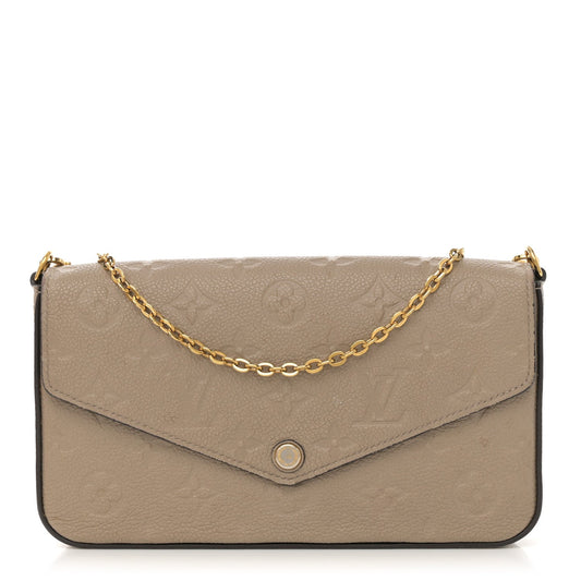 Empreinte Pochette Felicie Chain Wallet Tourterelle
