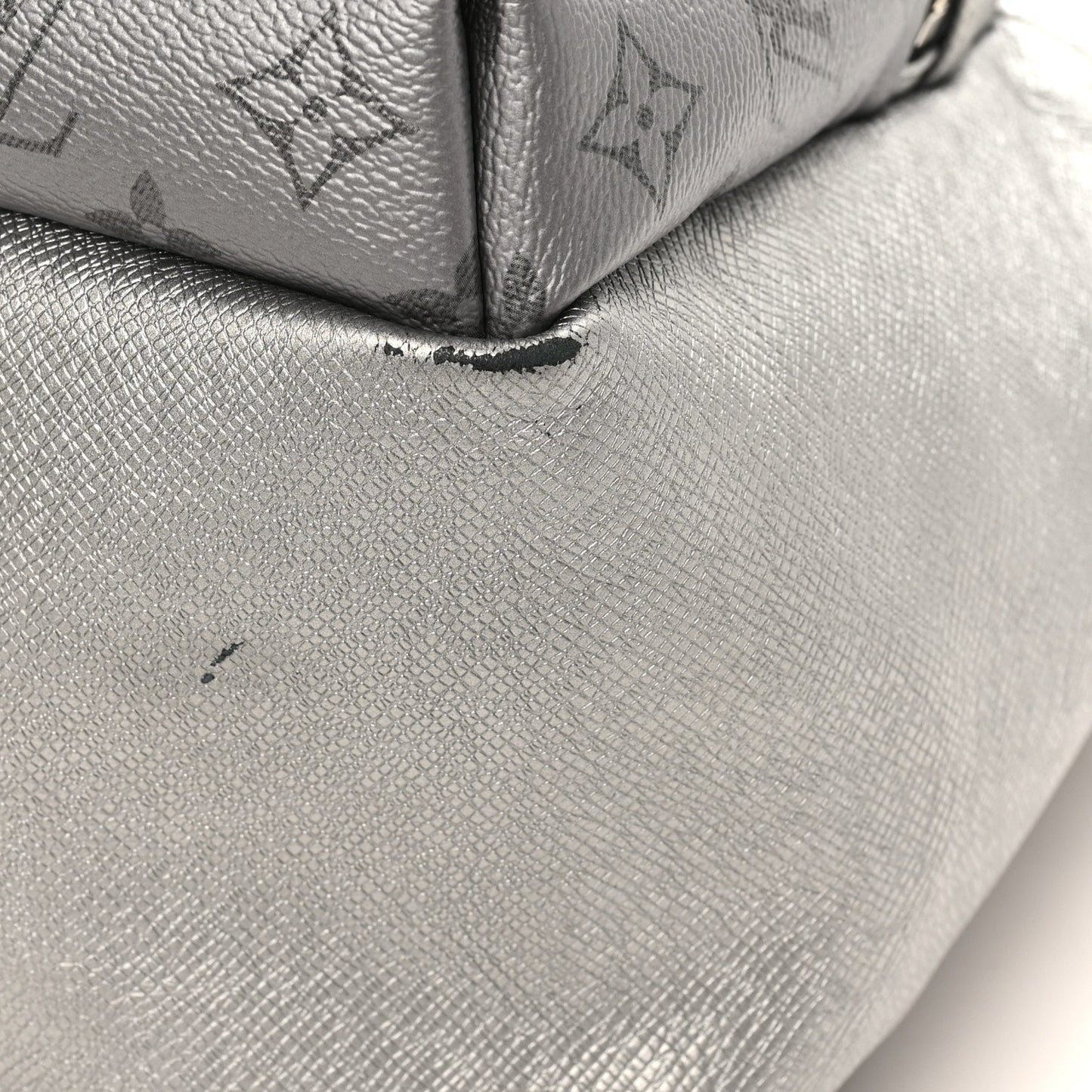 Monogram Taiga Discovery Backpack PM Silver