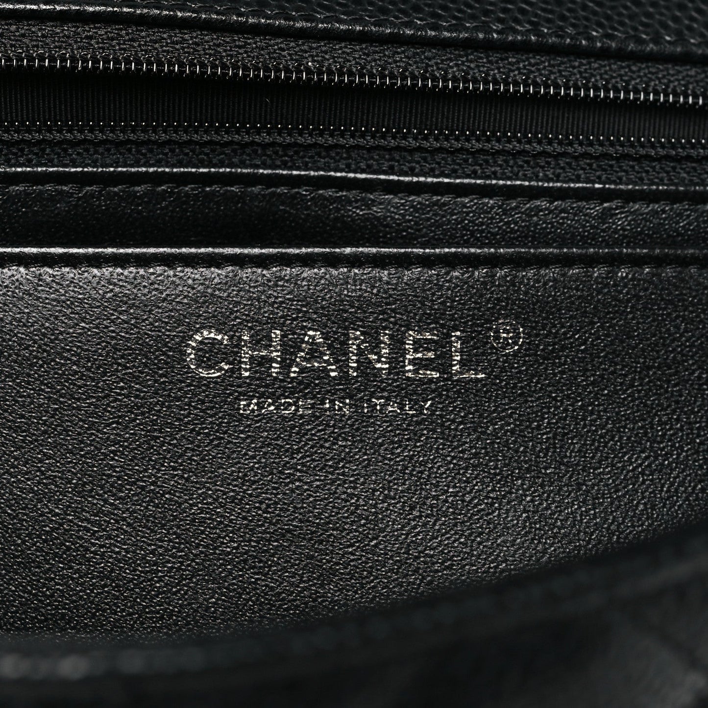Caviar Quilted Jumbo Single Flap Black