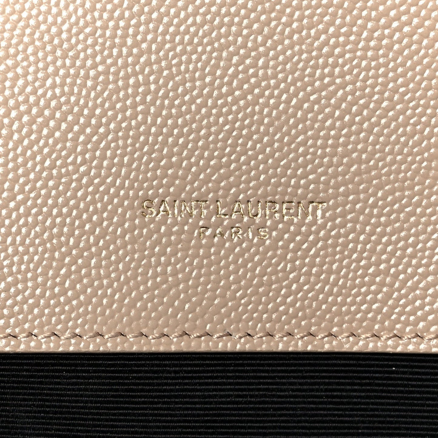 Grain De Poudre Mixed Matelasse Large Triquilt Monogram Satchel Dark Beige