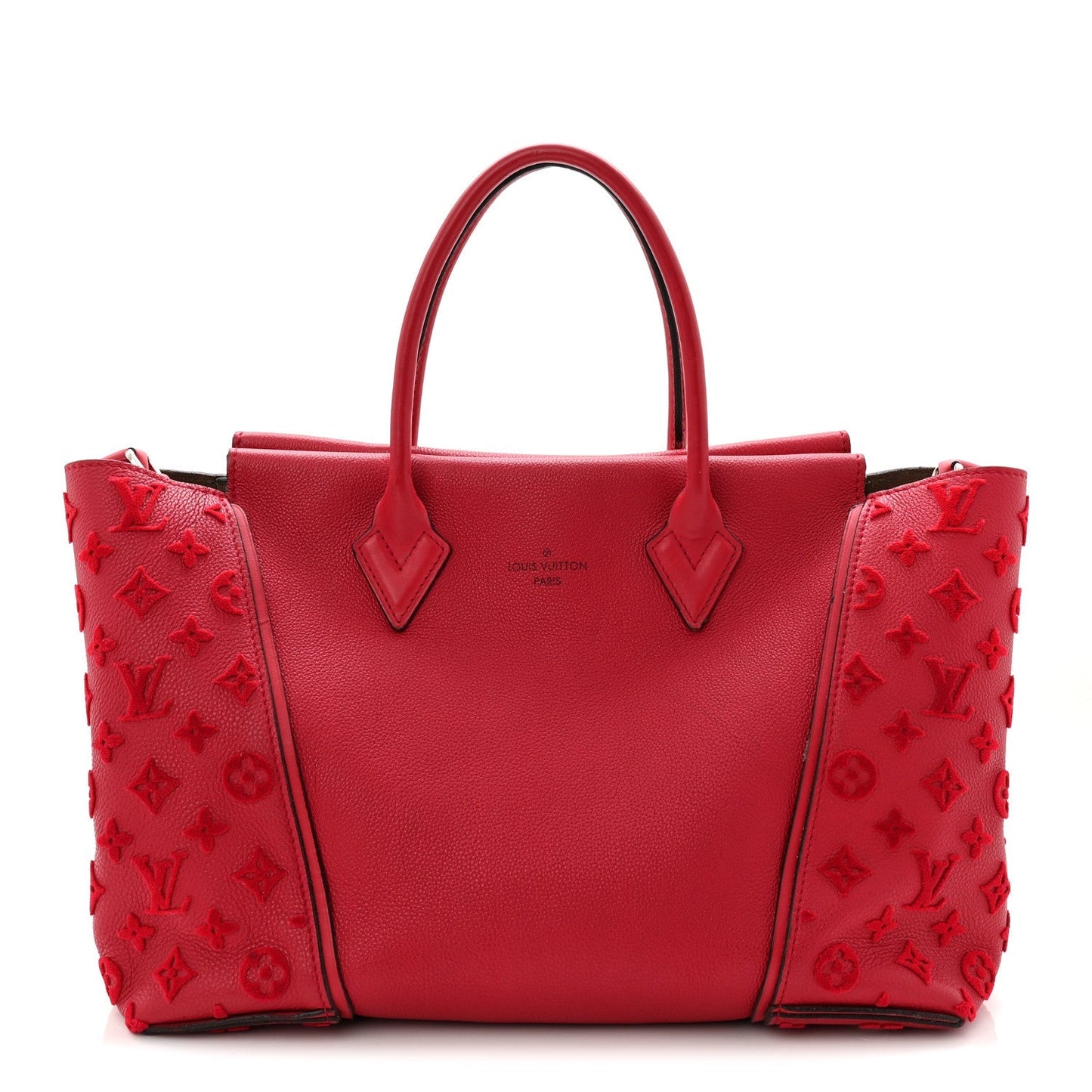 Veau Cachemire Tote W PM Framboise