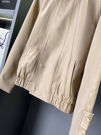 Bur 25 Jacket Beige Cotton 238409
