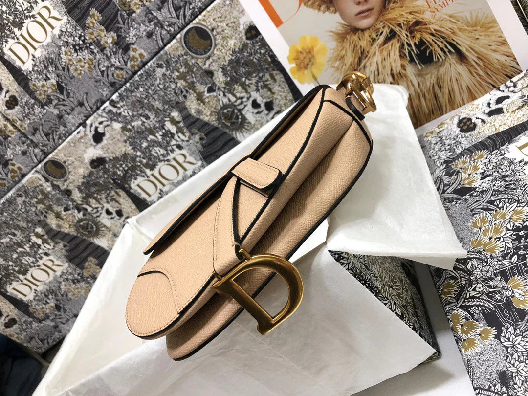 Dior Saddle Small Nude Color 21x18x5 cm