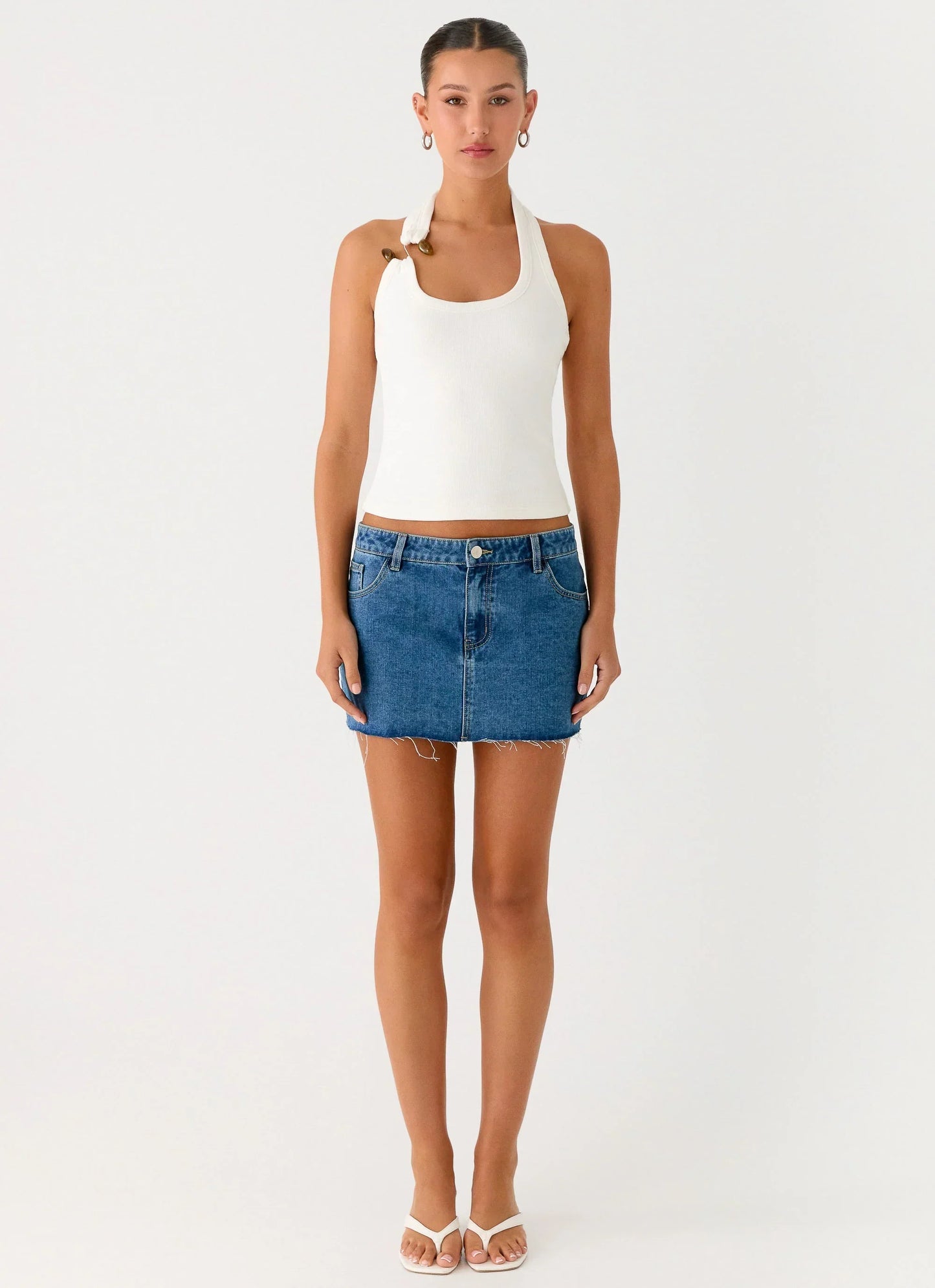 Cladena Top - White