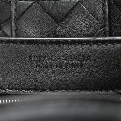 Nappa Intrecciato Small Andiamo Shoulder Bag Black