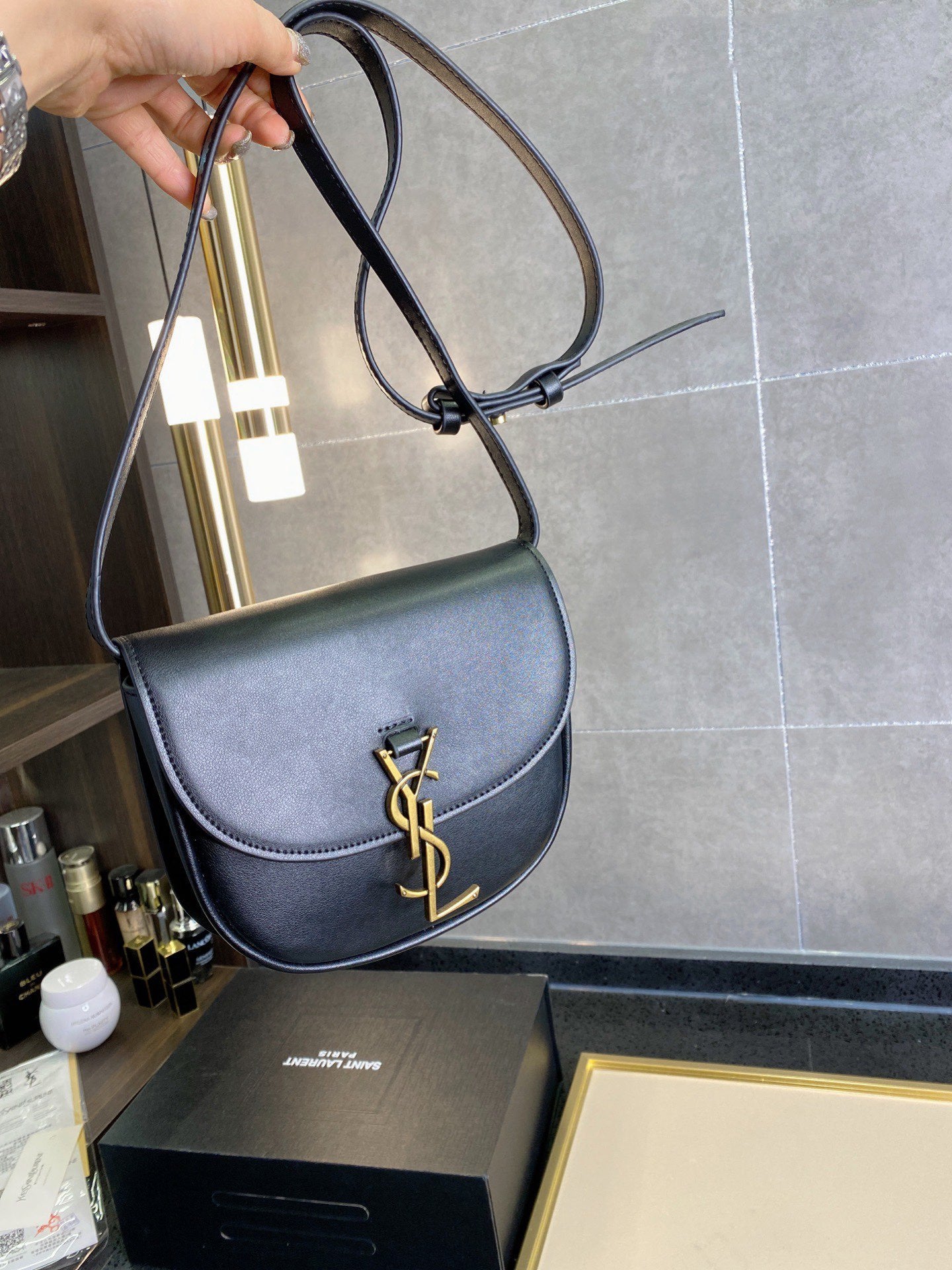 Saint Laurent Women’s Kaia Small Satchel In Smooth Leather
