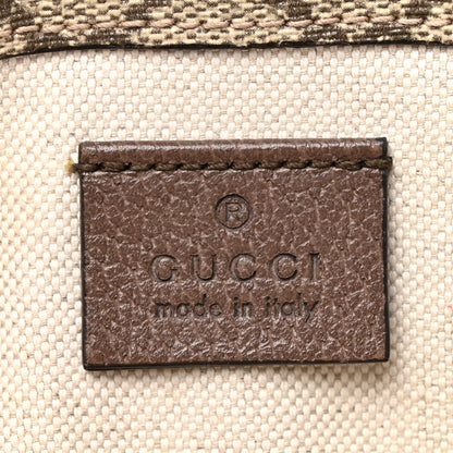 GG Supreme Monogram Neo Vintage Web Belt Bag Brown