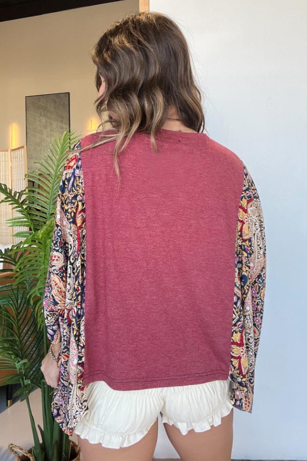 Camiseta Queen Mix &amp; Match roja (sin parche)
