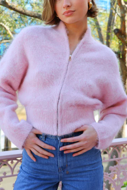 Suéter esponjoso de malvavisco 