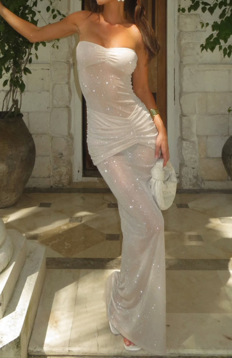 Triana Maxi Dress Champagne