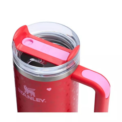 Stanley 30 oz Stainless Steel H2.0 Flowstate Quencher Tumbler - Valentine's Day