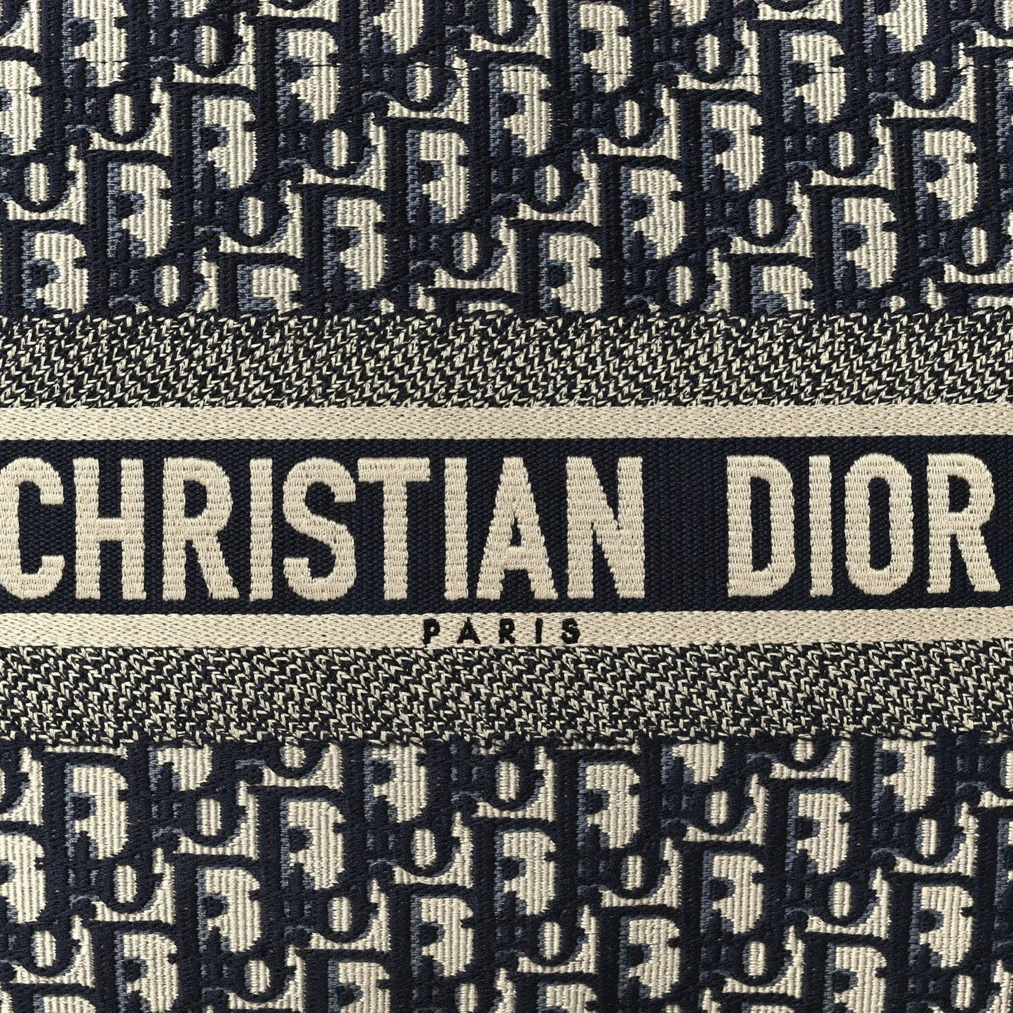 Oblique Medium Book Tote Blue Multicolor