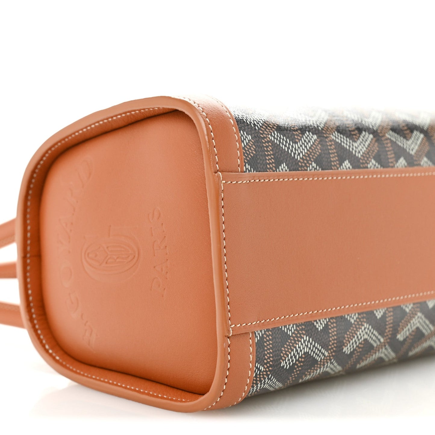 Goyardine Bonbonnière Bag Black Gold