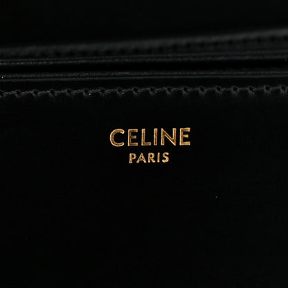 Shiny Calfskin Medium Triomphe Black
