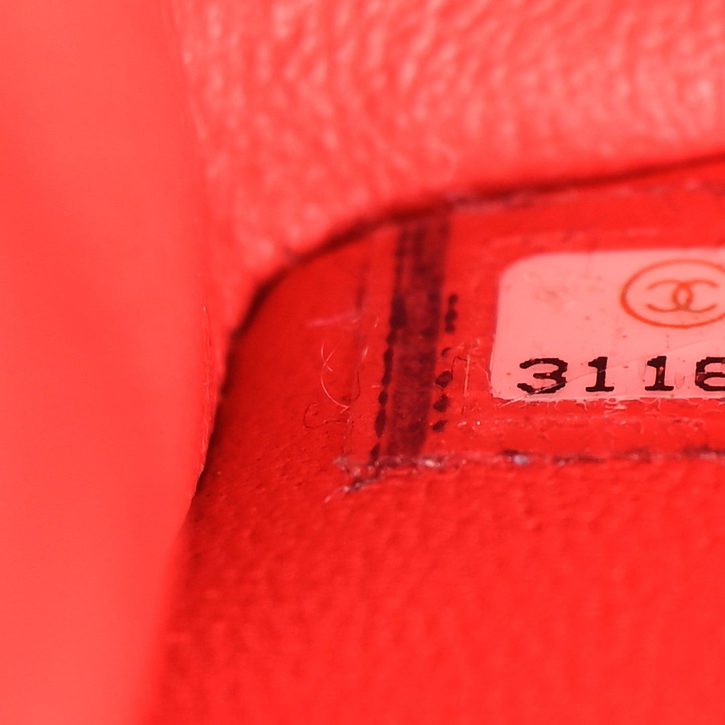 Caviar Quilted Mini Sweet Classic Flap Red