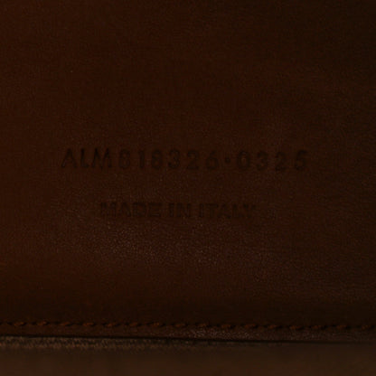 Canvas Calfskin Small Bucket Bag Desert Dust Brick