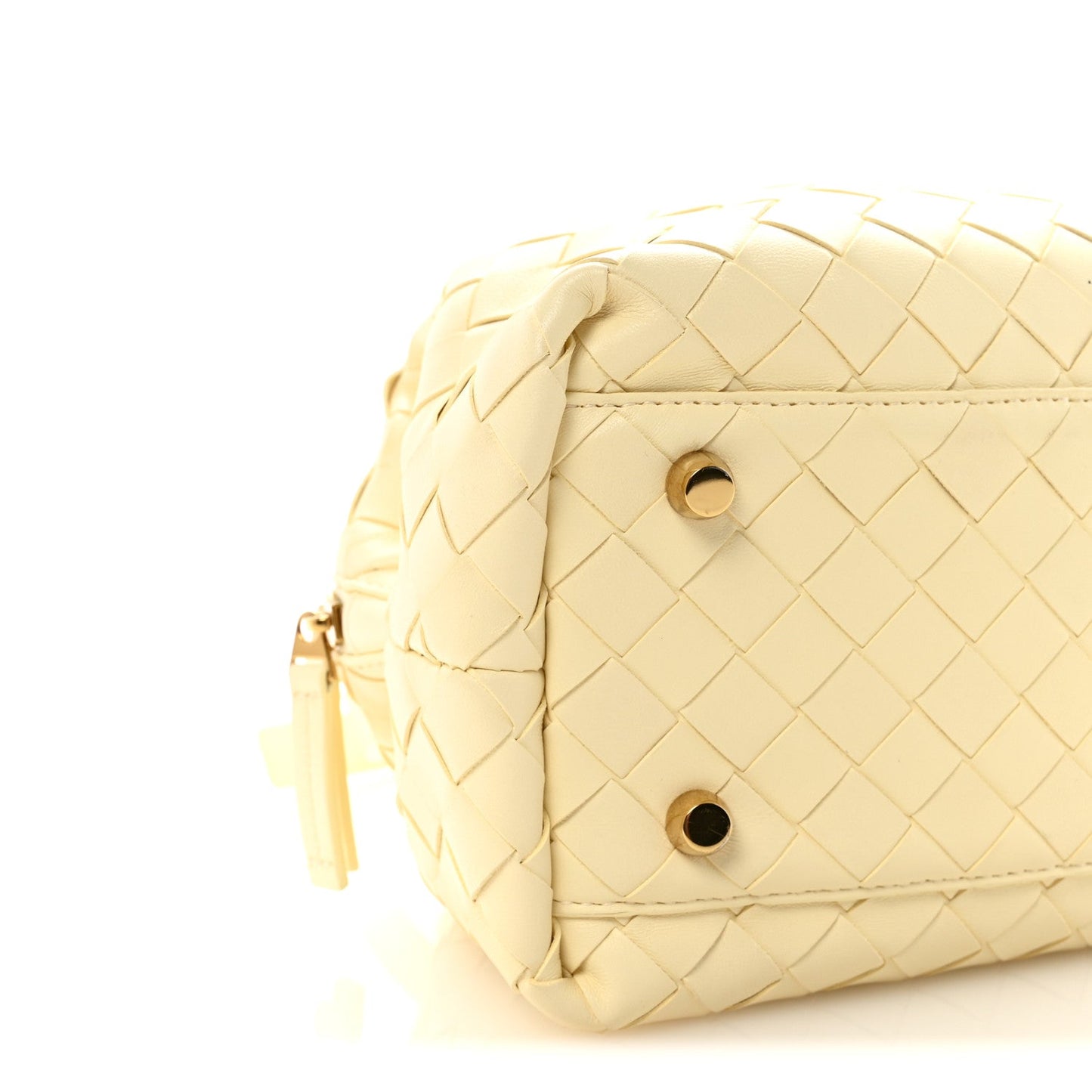 Nappa Intrecciato Mini Bauletto Camomile
