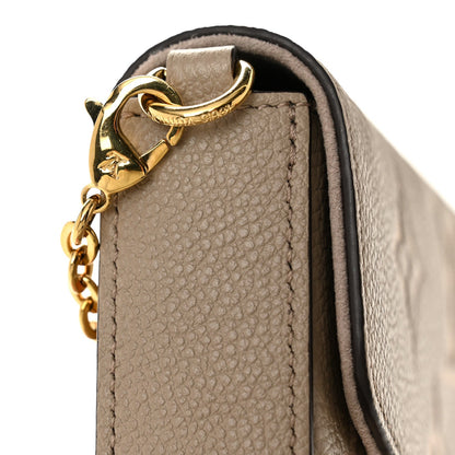 Empreinte Monogram Giant Felicie Pochette Tourterelle Creme