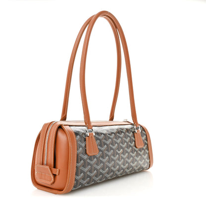 Goyardine Bonbonnière Bag Black Gold
