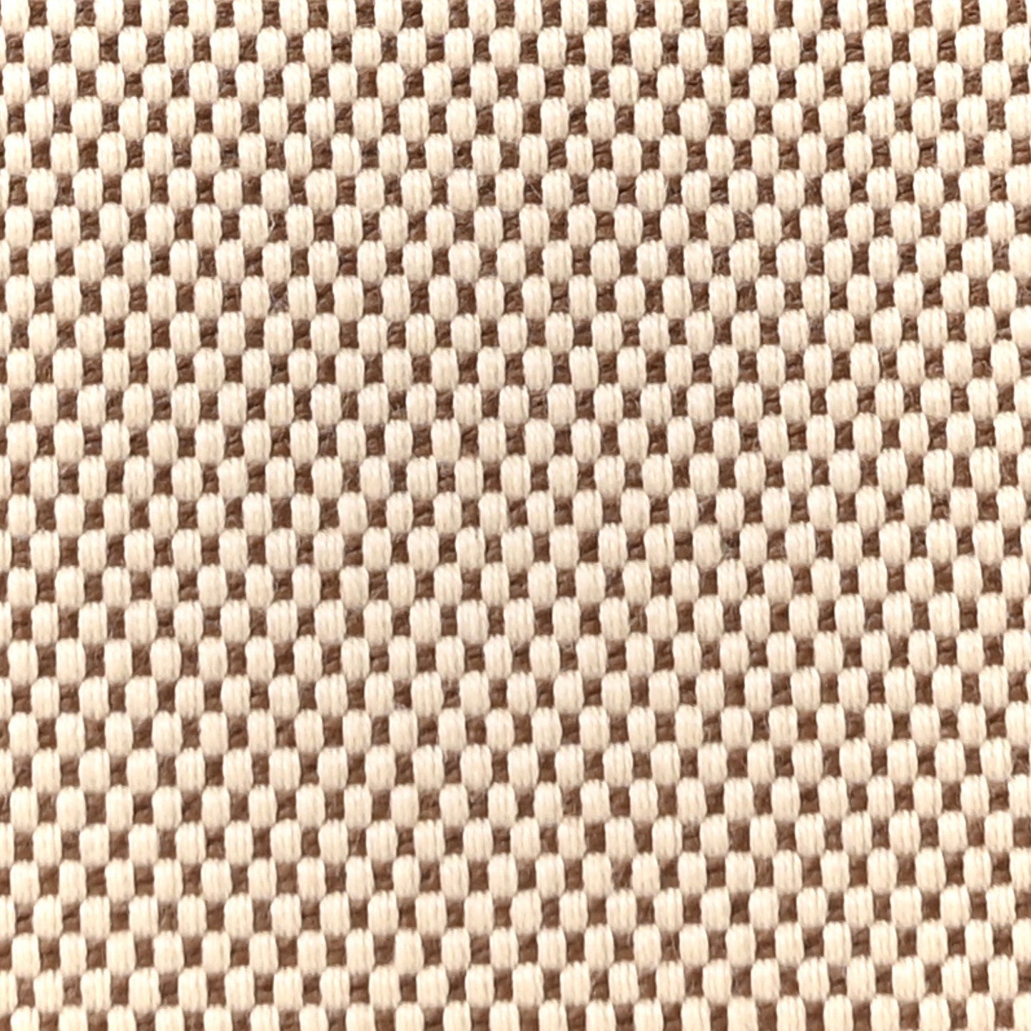Canvas Calfskin Large Beau Top Handle Bag Naturale Brandy