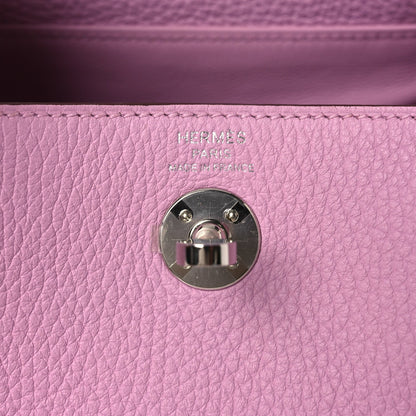 Taurillon Clemence Mini Lindy 20 Mauve Sylvestre